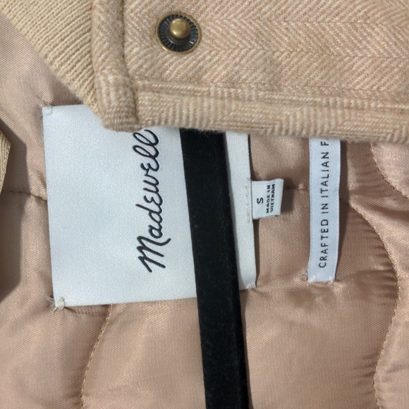 Madewell Quilted Oversized Bomber Jacket - Picture 6 of 8